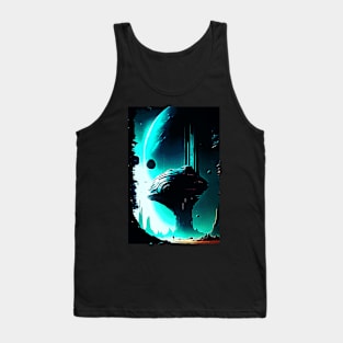 Science Fiction Alien Landscape 103 Tank Top